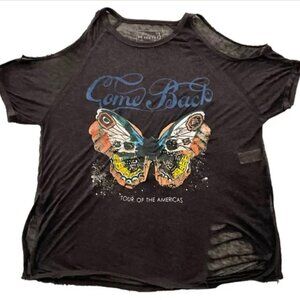 Free People Graphic Butterfly T-Shirt